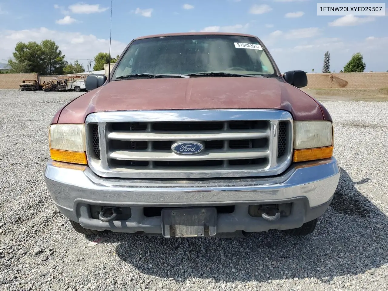 1FTNW20LXYED29507 2000 Ford F250 Super Duty