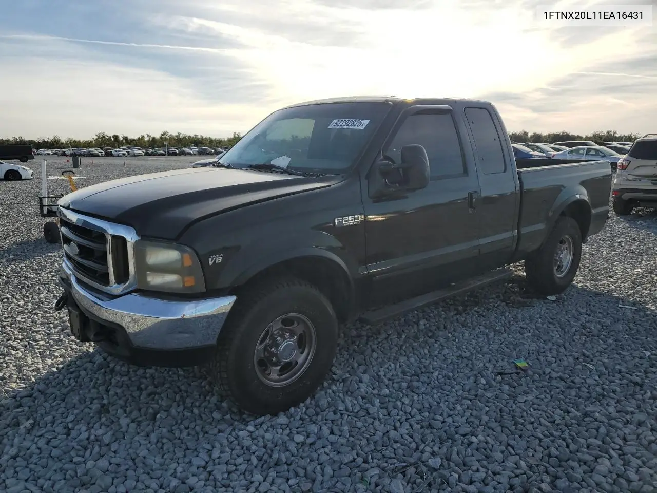 1FTNX20L11EA16431 2001 Ford F250 Super Duty