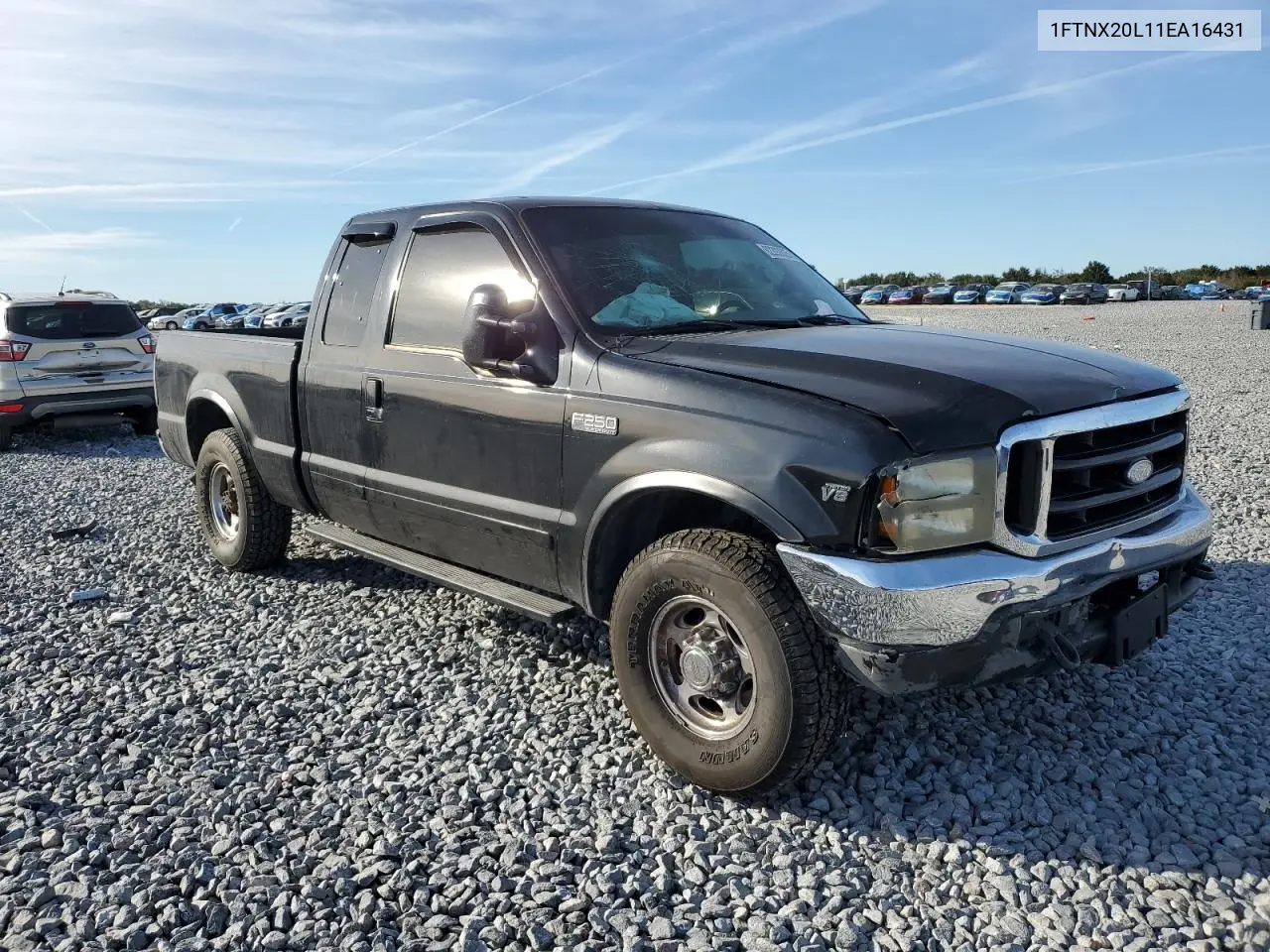 1FTNX20L11EA16431 2001 Ford F250 Super Duty