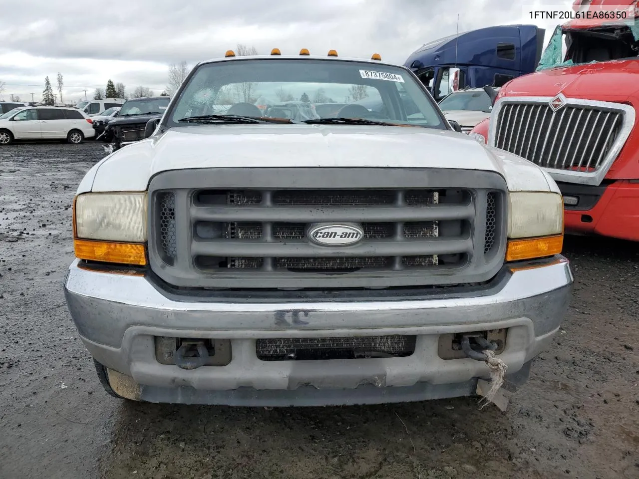 1FTNF20L61EA86350 2001 Ford F250 Super Duty
