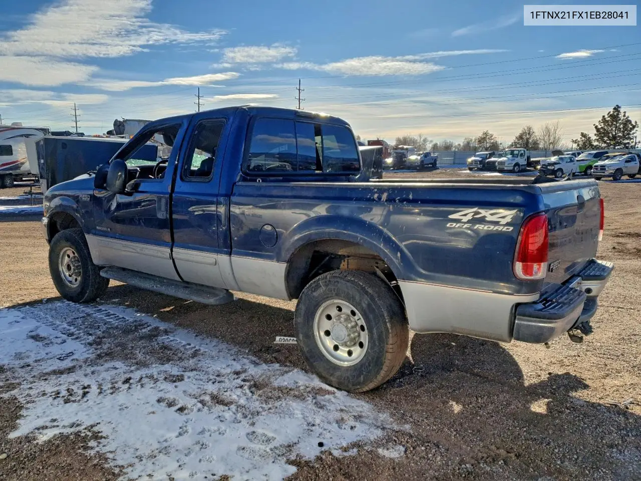 1FTNX21FX1EB28041 2001 Ford F250 Super Duty