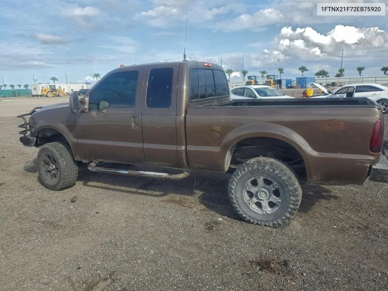 1FTNX21F72EB75920 2002 Ford F250 Super Duty
