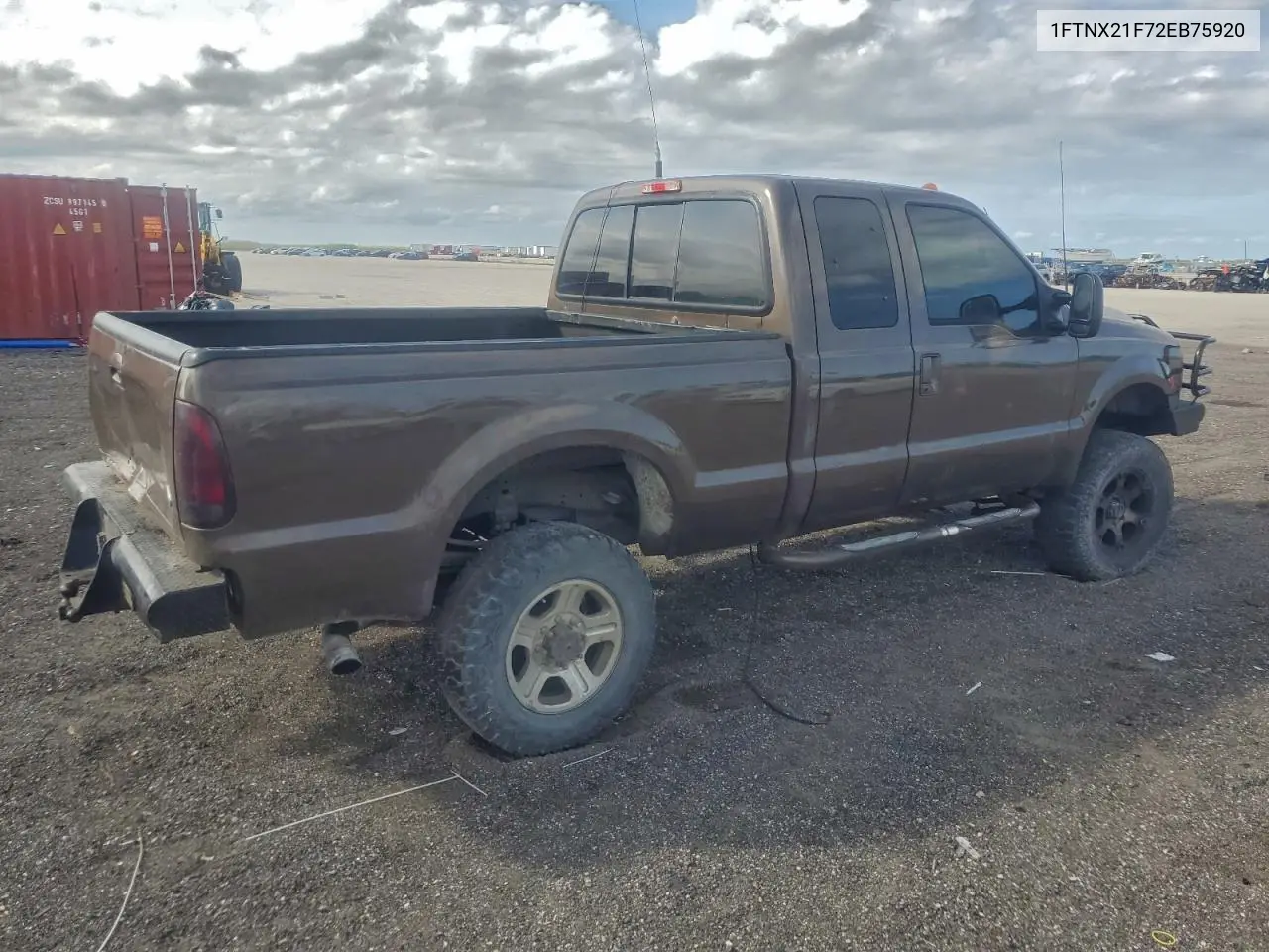 1FTNX21F72EB75920 2002 Ford F250 Super Duty