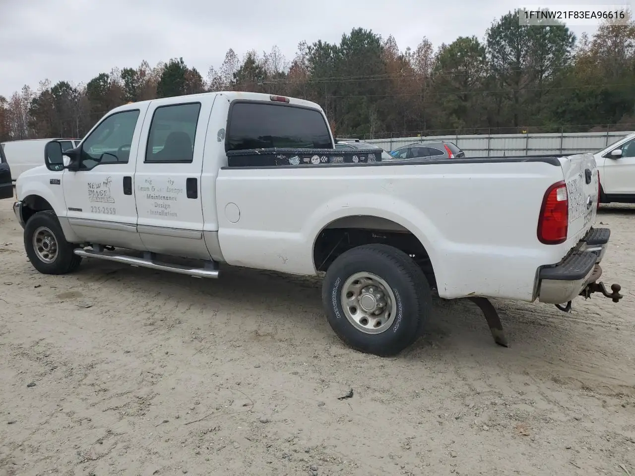 1FTNW21F83EA96616 2003 Ford F250 Super Duty