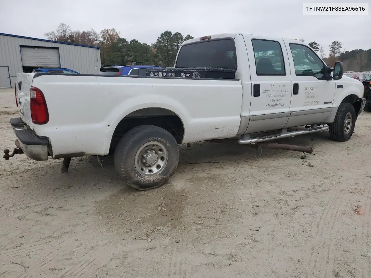 1FTNW21F83EA96616 2003 Ford F250 Super Duty