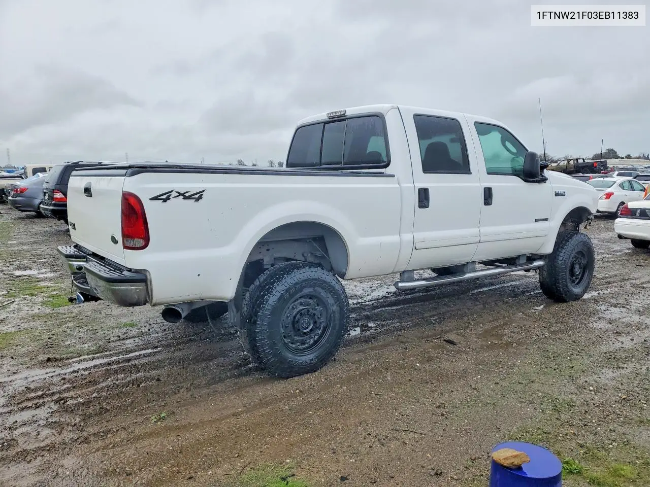 1FTNW21F03EB11383 2003 Ford F250 Super Duty