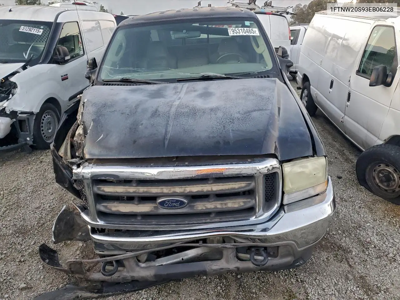 1FTNW20S93EB06228 2003 Ford F250 Super Duty