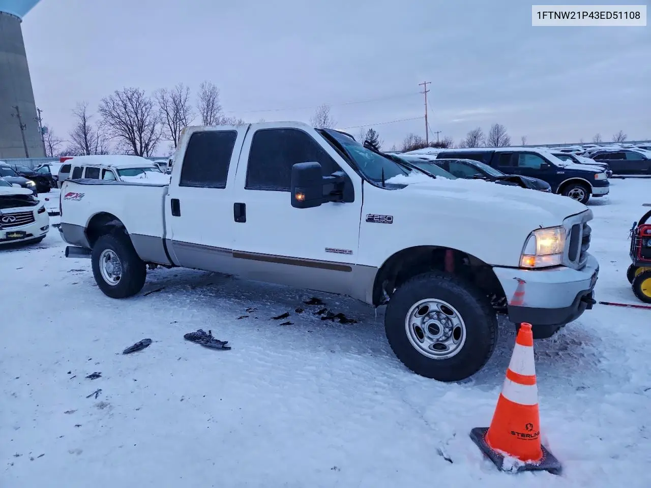 1FTNW21P43ED51108 2003 Ford F250 Super Duty