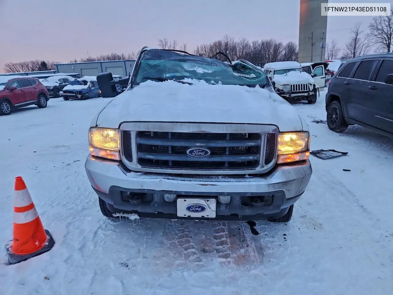 1FTNW21P43ED51108 2003 Ford F250 Super Duty