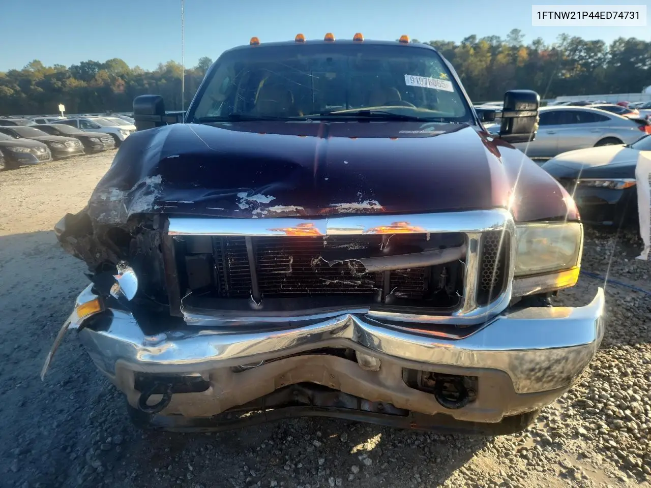1FTNW21P44ED74731 2004 Ford F250 Super Duty