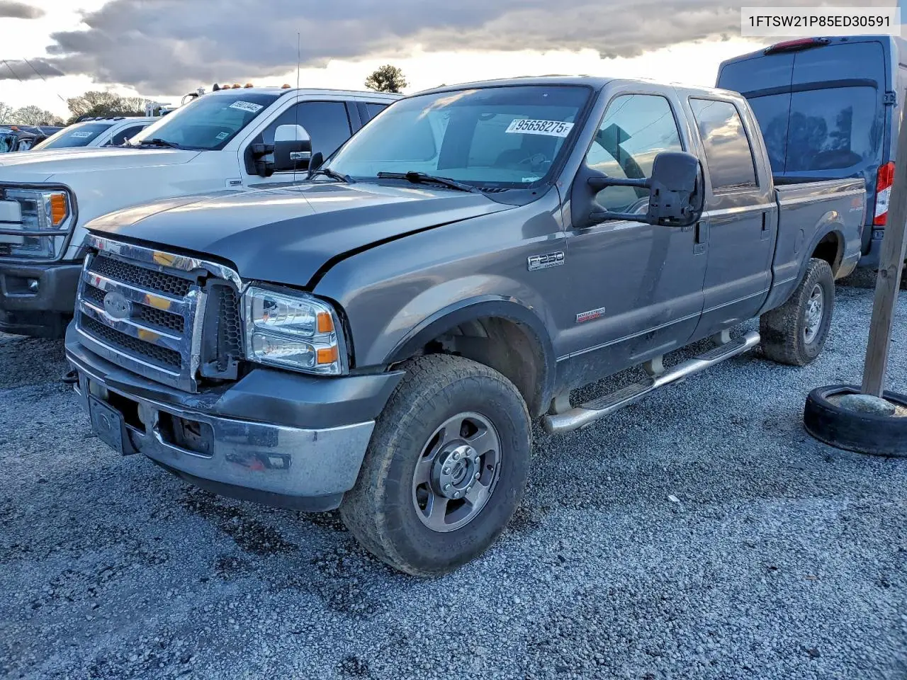 1FTSW21P85ED30591 2005 Ford F250 Super Duty