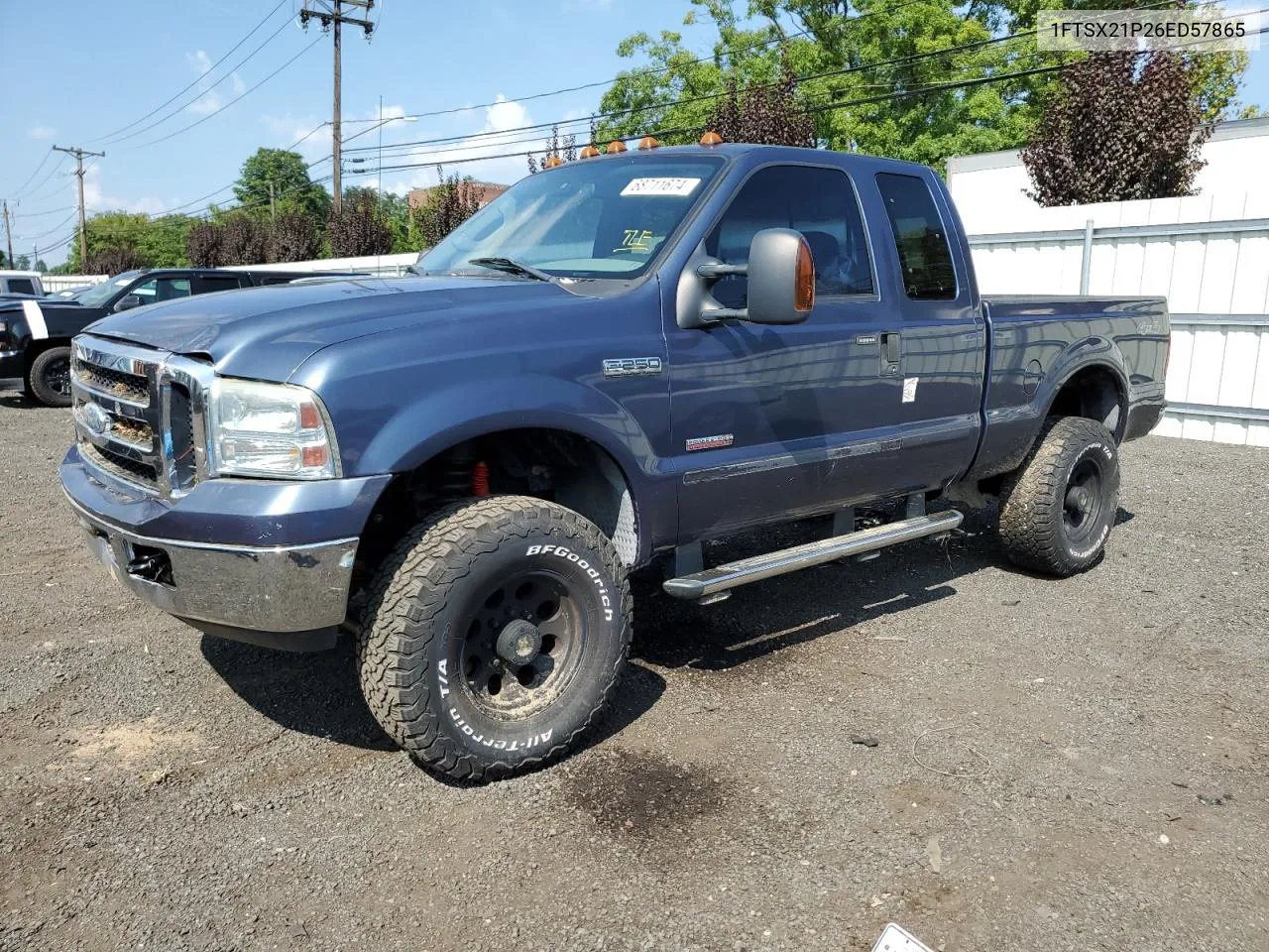 1FTSX21P26ED57865 2006 Ford F250 Super Duty