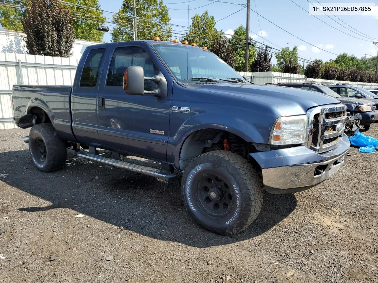 1FTSX21P26ED57865 2006 Ford F250 Super Duty