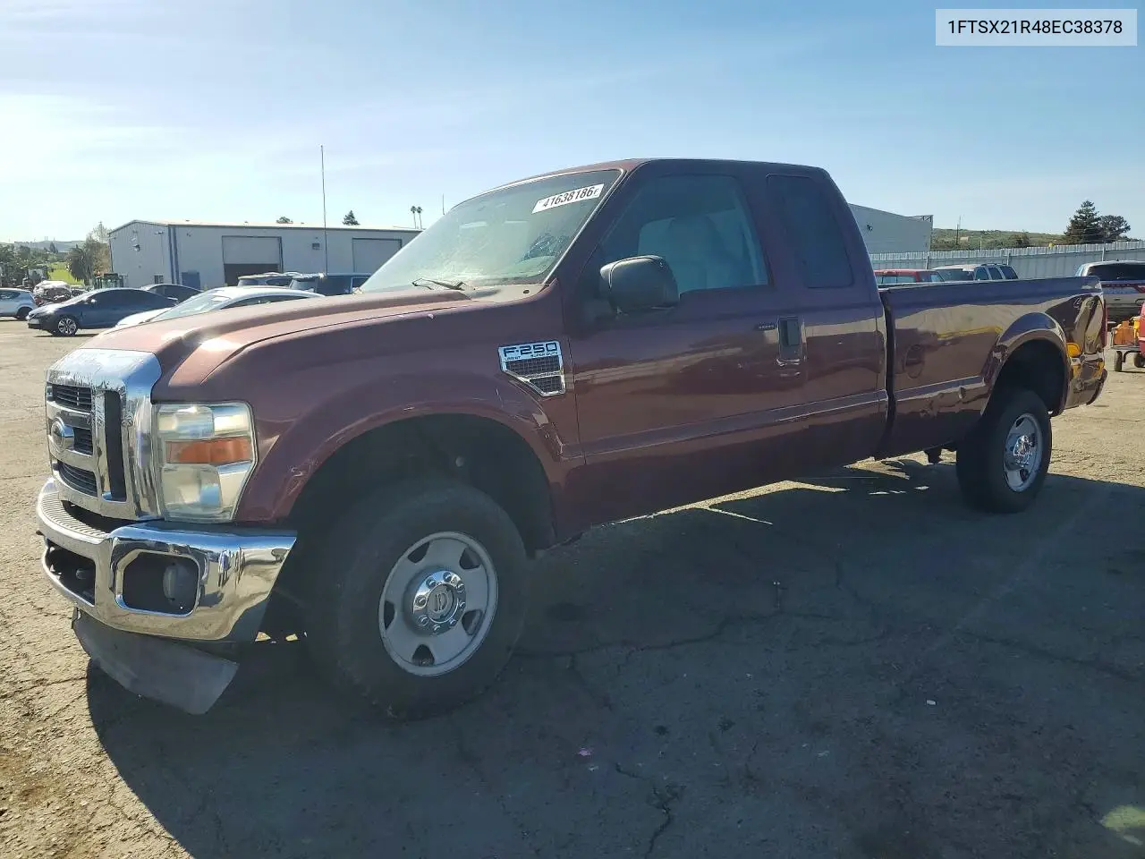 1FTSX21R48EC38378 2008 Ford F250 Super Duty