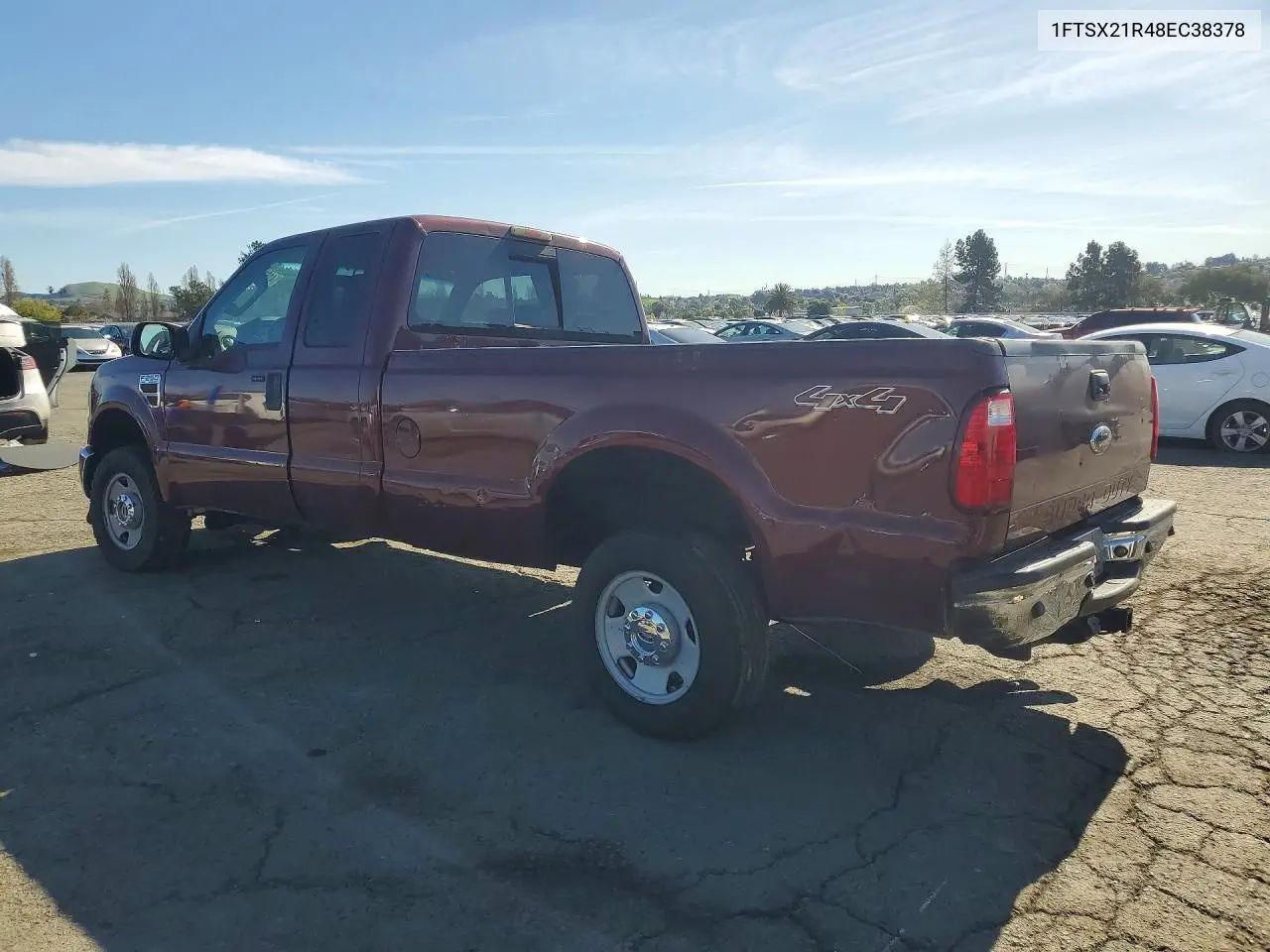 1FTSX21R48EC38378 2008 Ford F250 Super Duty