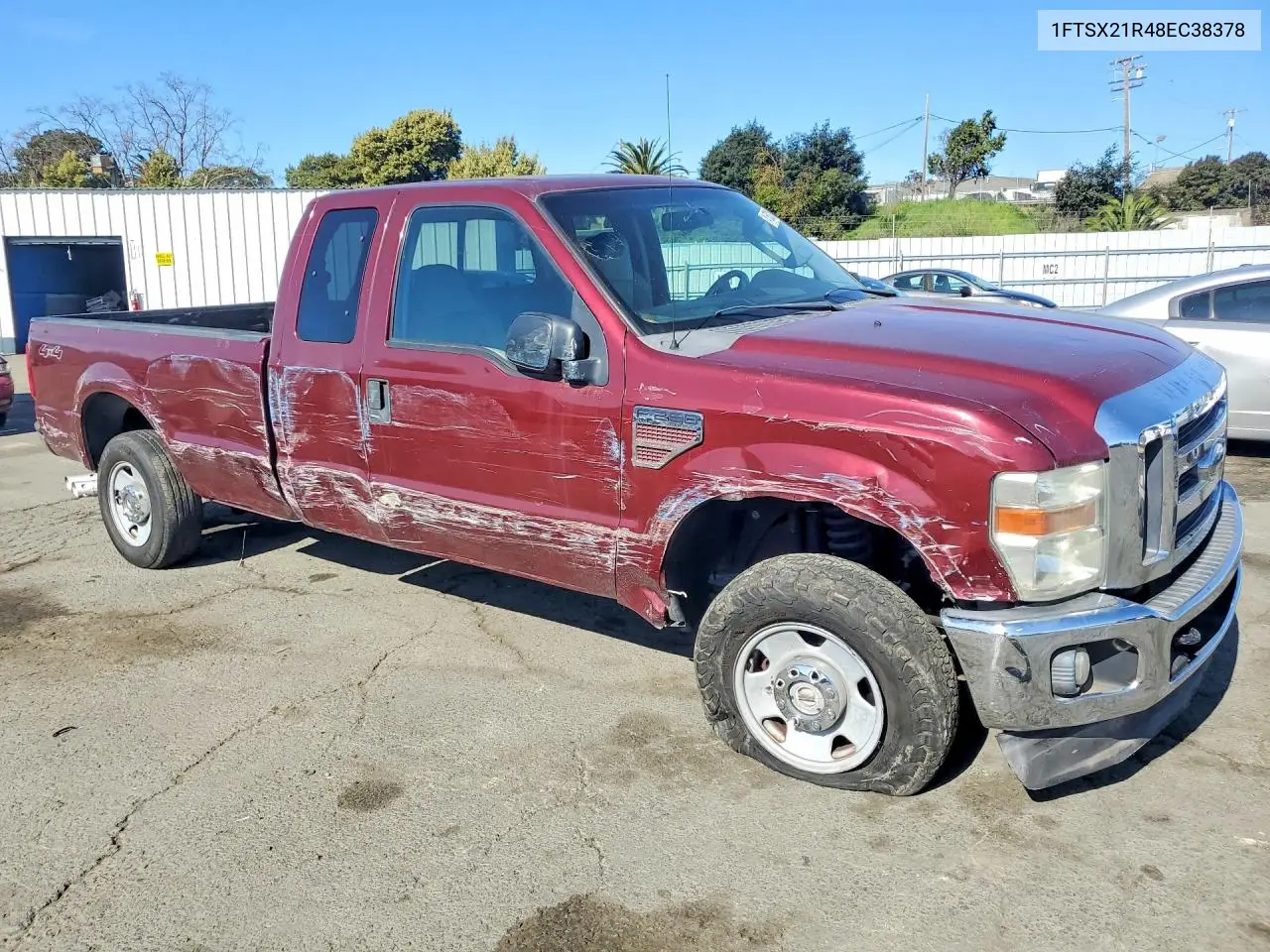 1FTSX21R48EC38378 2008 Ford F250 Super Duty