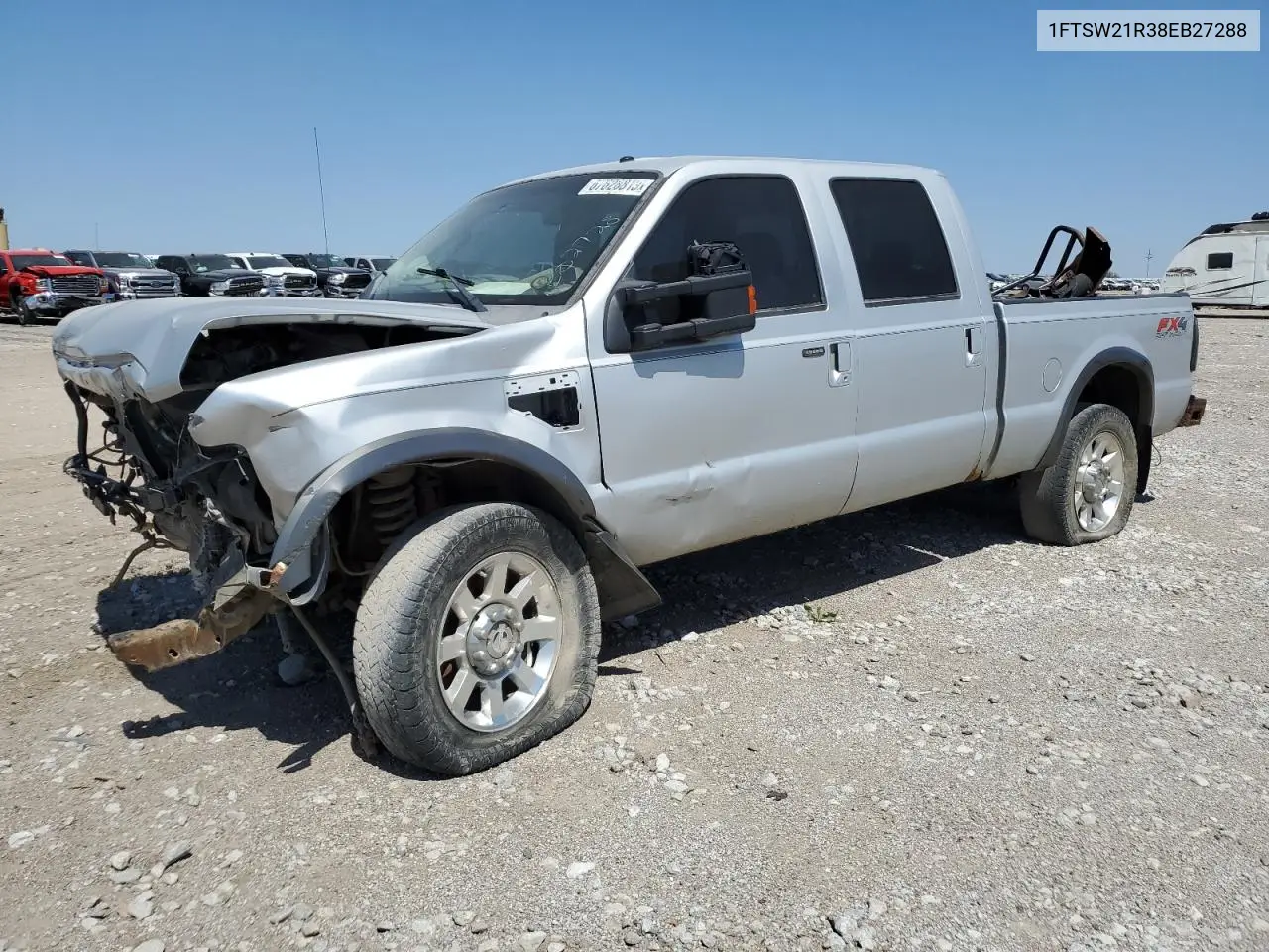 1FTSW21R38EB27288 2008 Ford F250 Super Duty