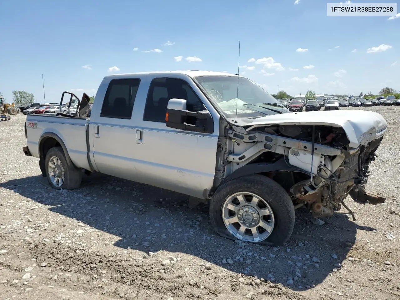 1FTSW21R38EB27288 2008 Ford F250 Super Duty
