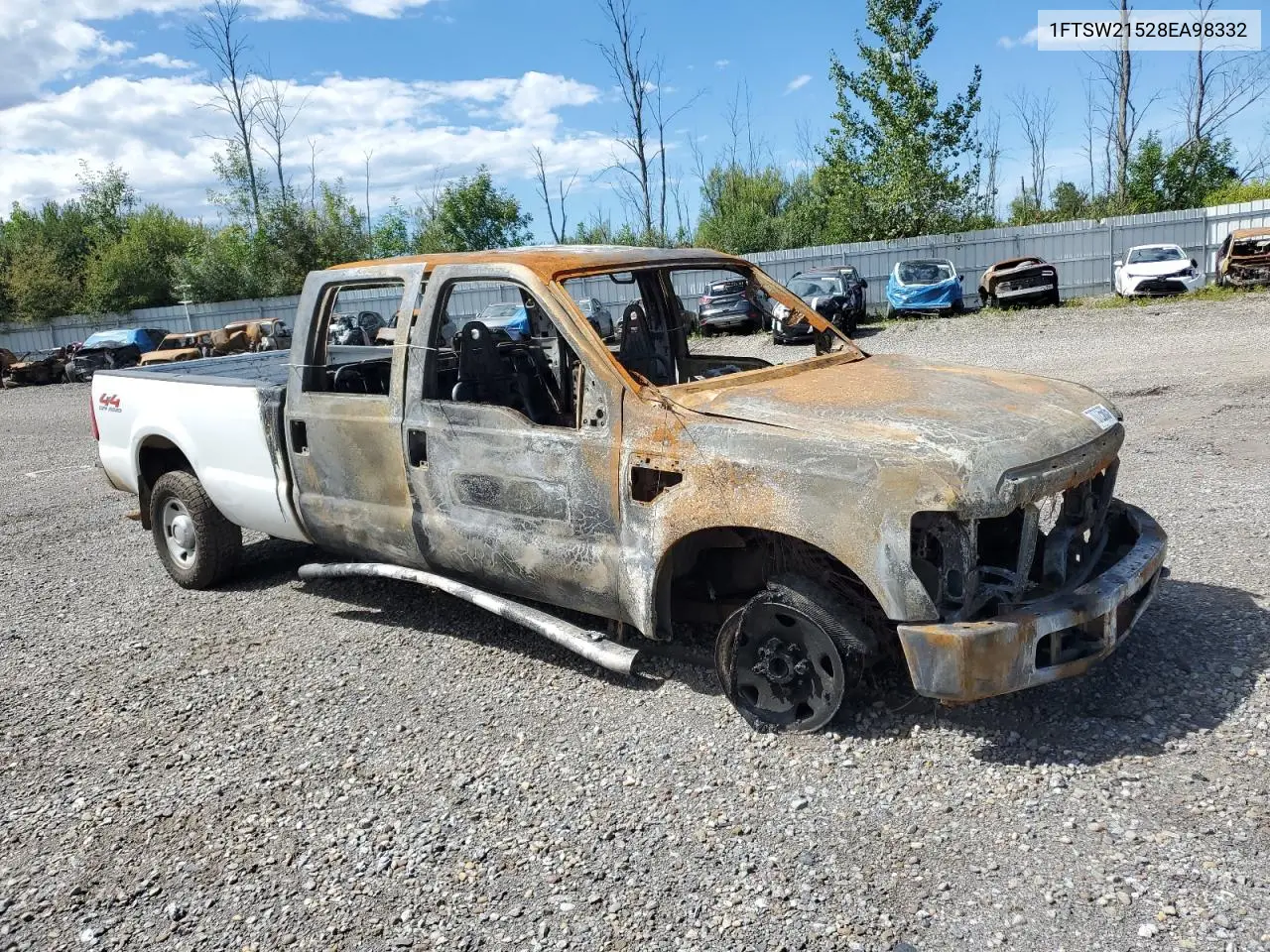 1FTSW21528EA98332 2008 Ford F250 Super Duty