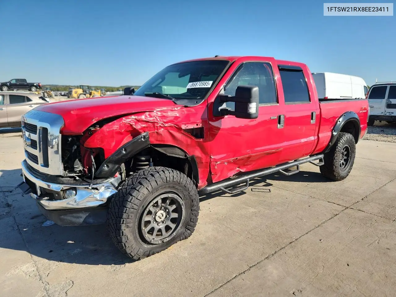 1FTSW21RX8EE23411 2008 Ford F250 Super Duty
