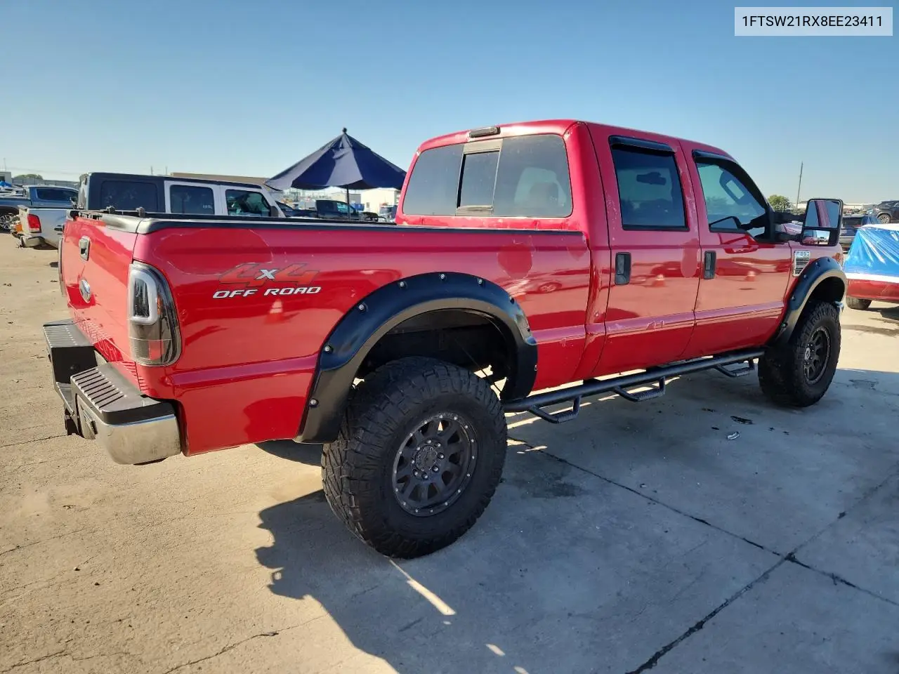 1FTSW21RX8EE23411 2008 Ford F250 Super Duty