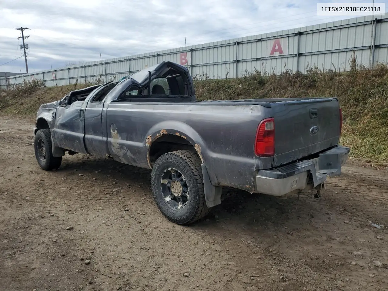 1FTSX21R18EC25118 2008 Ford F250 Super Duty