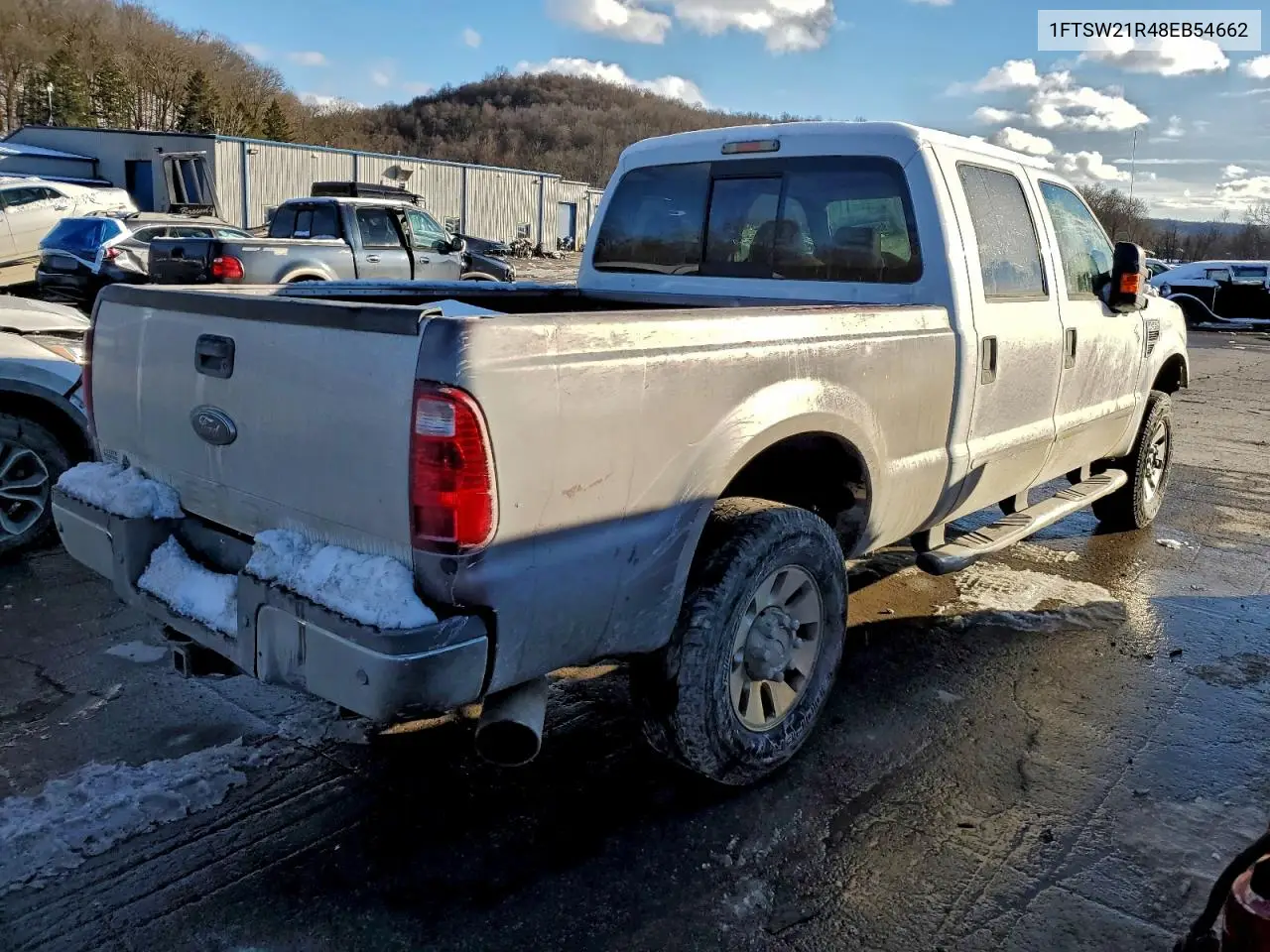 1FTSW21R48EB54662 2008 Ford F250 Super Duty