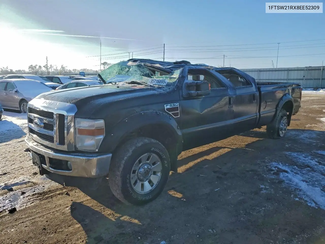 1FTSW21RX8EE52309 2008 Ford F250 Super Duty