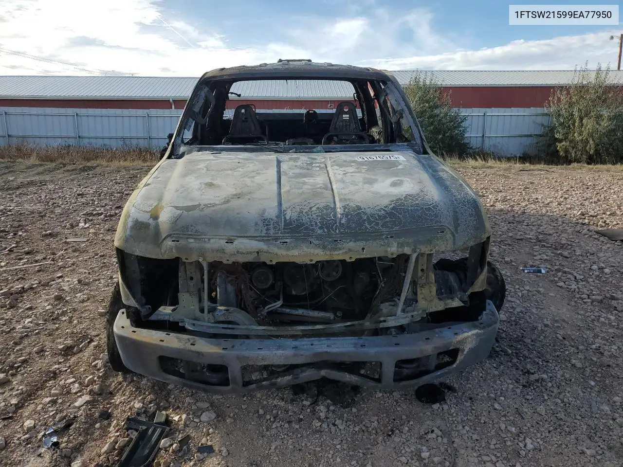 1FTSW21599EA77950 2009 Ford F250 Super Duty