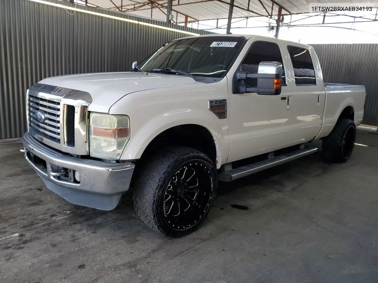 1FTSW2BRXAEB34193 2010 Ford F250 Super Duty 4Wd T-Dsl Crew Cab 6.4