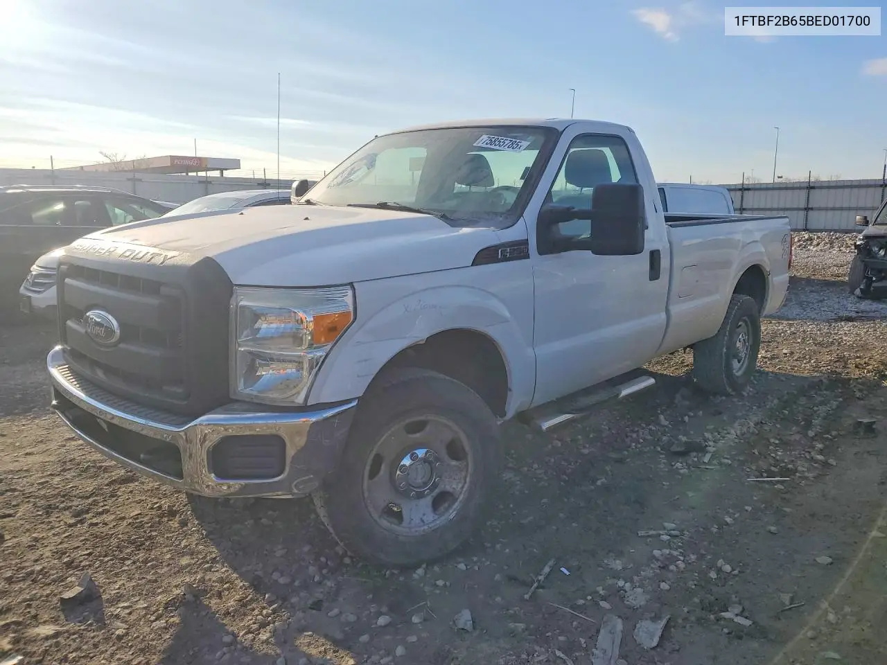 1FTBF2B65BED01700 2011 Ford F250 Super Duty