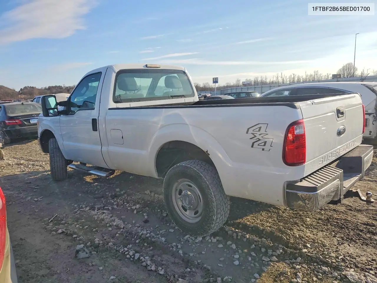 1FTBF2B65BED01700 2011 Ford F250 Super Duty