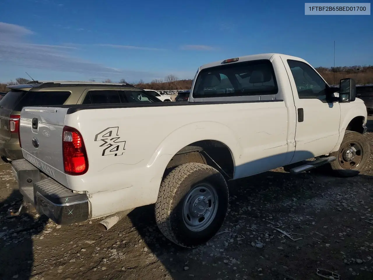 1FTBF2B65BED01700 2011 Ford F250 Super Duty