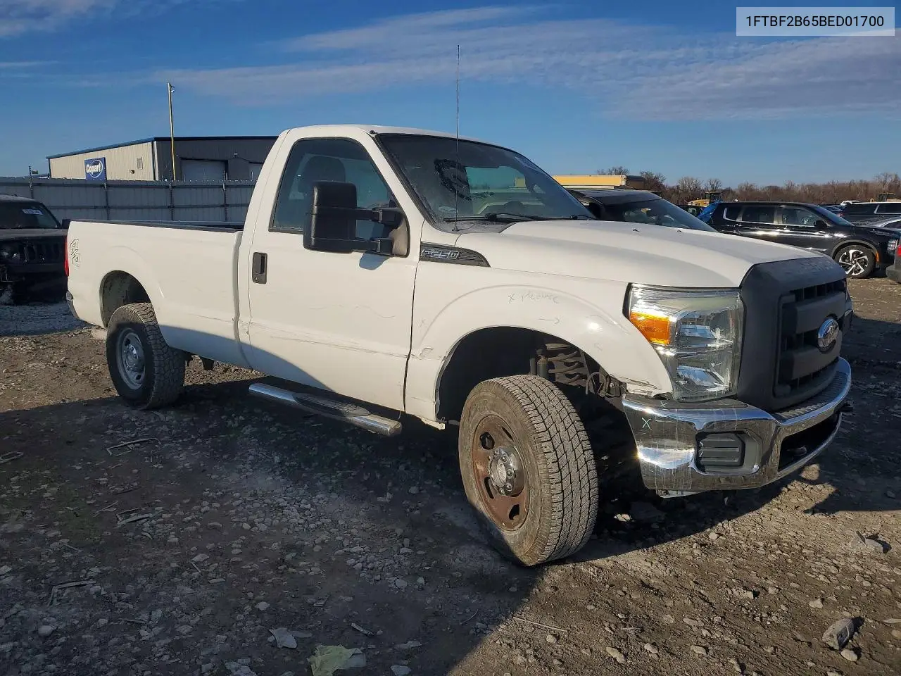 1FTBF2B65BED01700 2011 Ford F250 Super Duty
