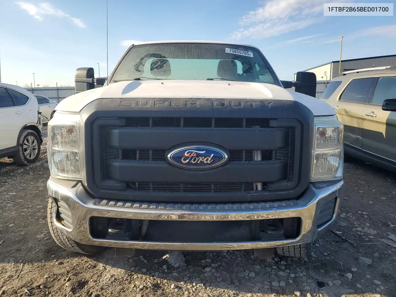 1FTBF2B65BED01700 2011 Ford F250 Super Duty