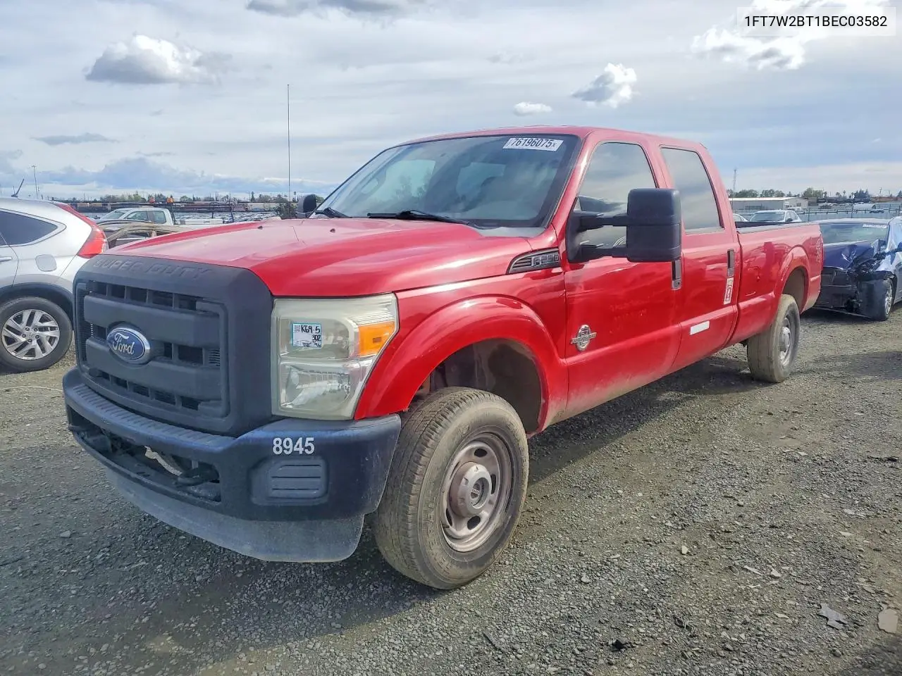 1FT7W2BT1BEC03582 2011 Ford F250 Super Duty