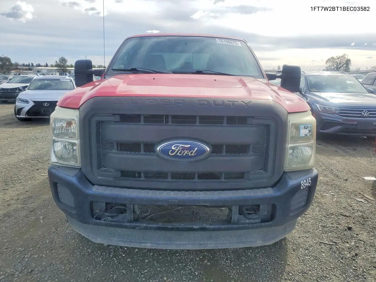 1FT7W2BT1BEC03582 2011 Ford F250 Super Duty