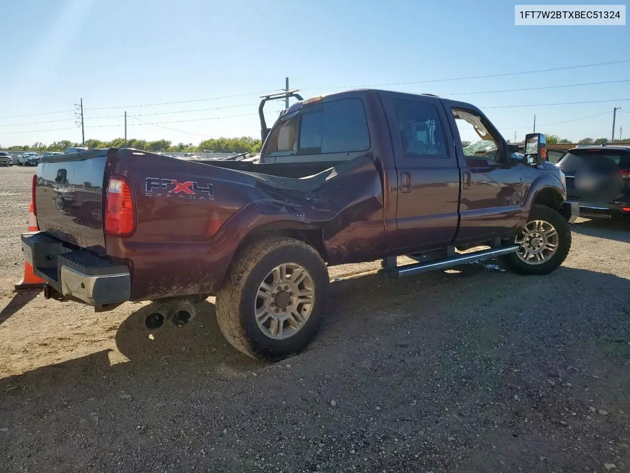 1FT7W2BTXBEC51324 2011 Ford F250 Super Duty