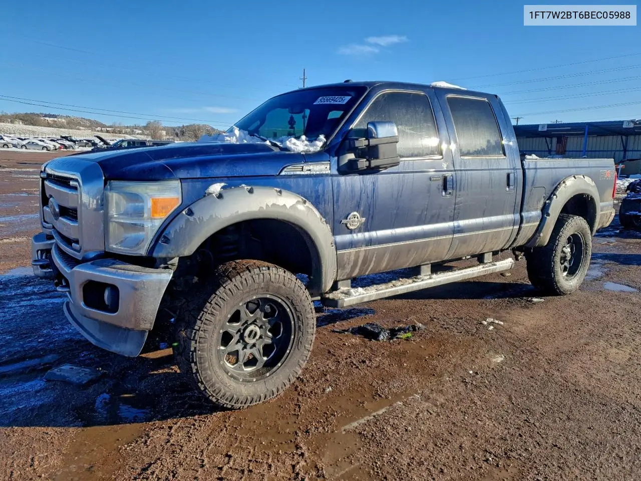 1FT7W2BT6BEC05988 2011 Ford F250 Super Duty