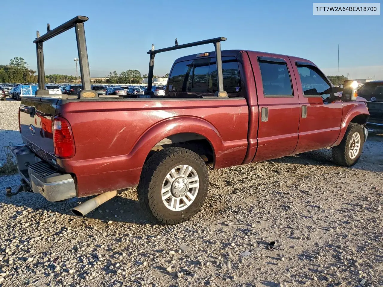 1FT7W2A64BEA18700 2011 Ford F250 Super Duty
