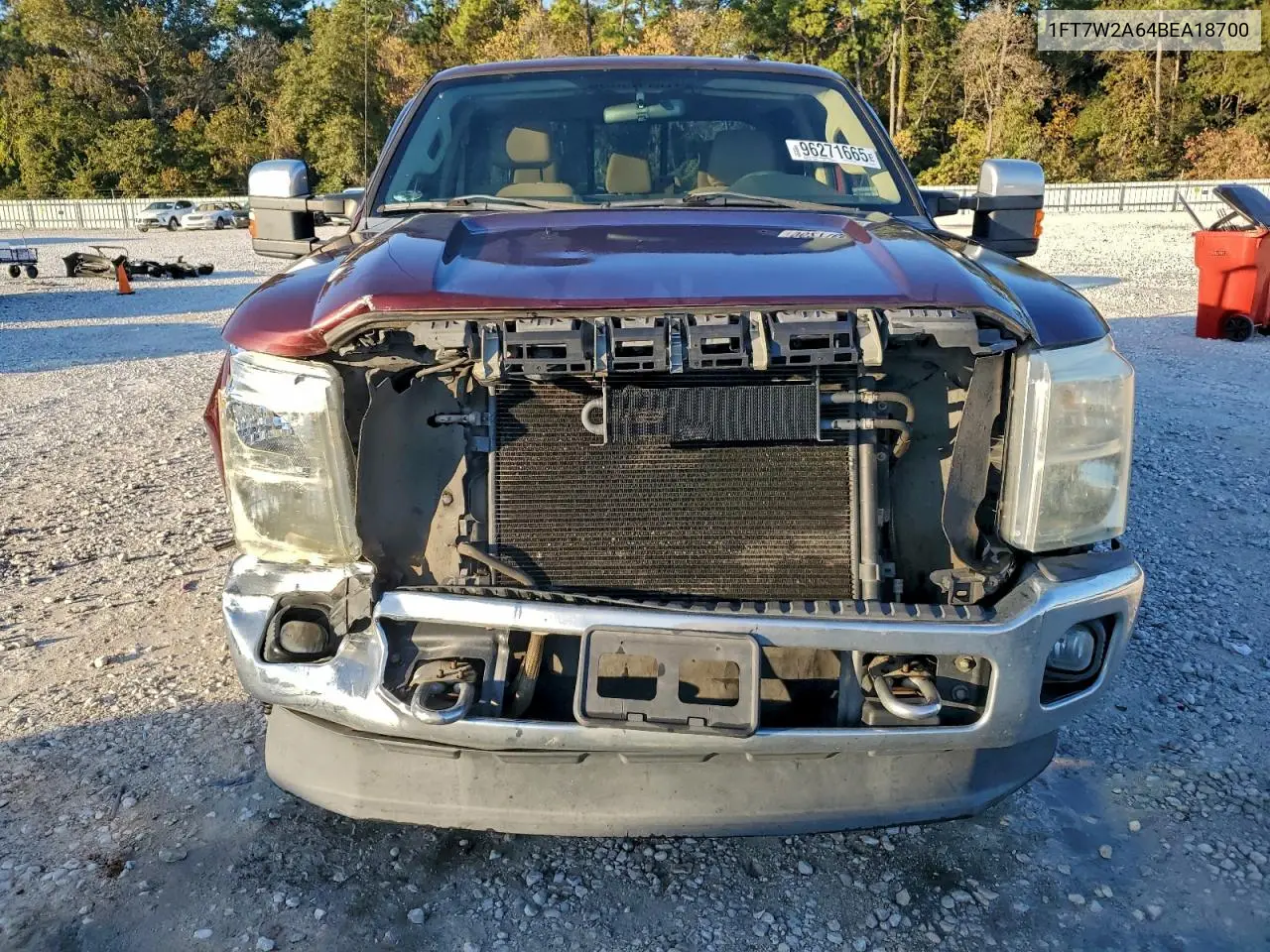 1FT7W2A64BEA18700 2011 Ford F250 Super Duty
