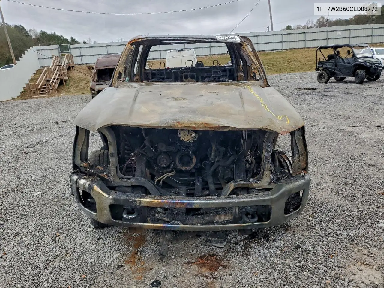1FT7W2B60CED08772 2012 Ford F250 Super Duty