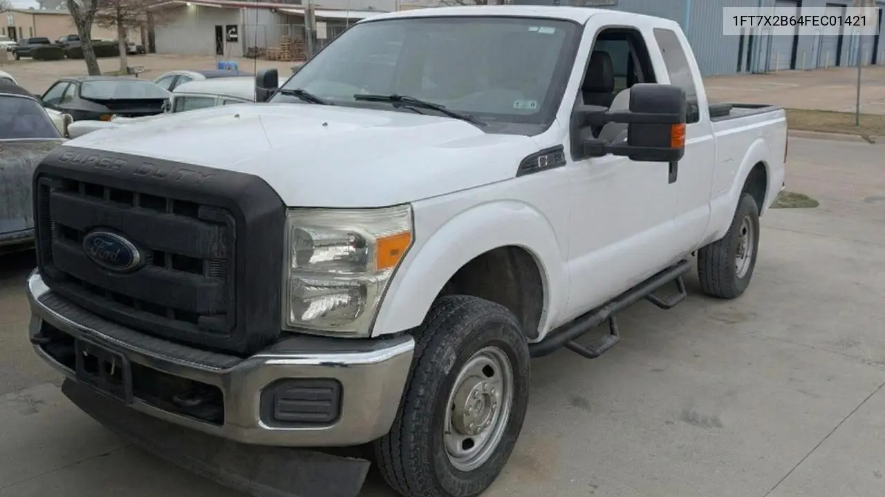 1FT7X2B64FEC01421 2015 Ford F250 Super Duty