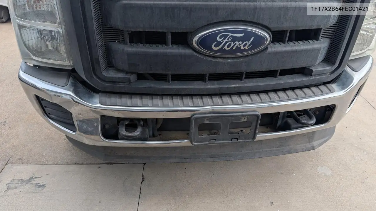 1FT7X2B64FEC01421 2015 Ford F250 Super Duty