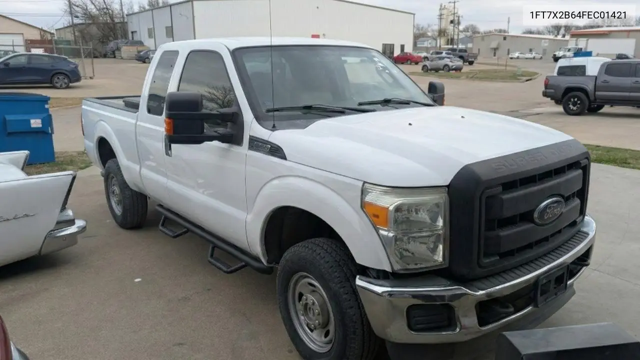 1FT7X2B64FEC01421 2015 Ford F250 Super Duty