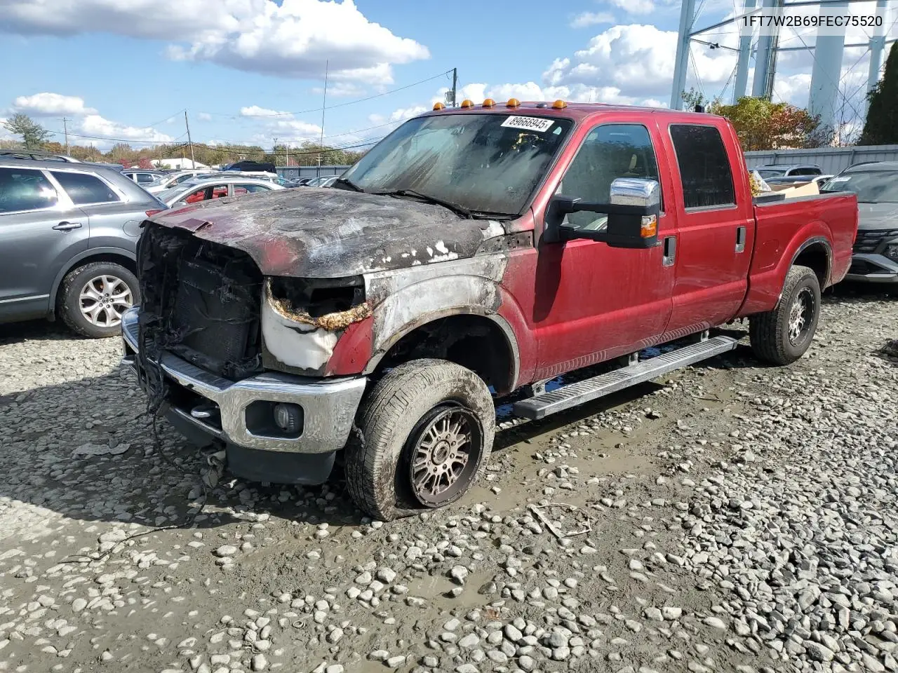 1FT7W2B69FEC75520 2015 Ford F250 Super Duty