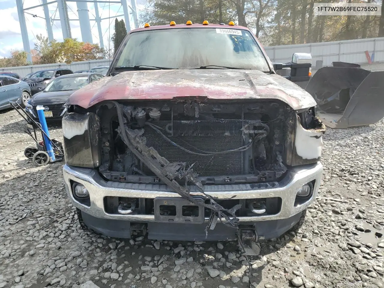 1FT7W2B69FEC75520 2015 Ford F250 Super Duty