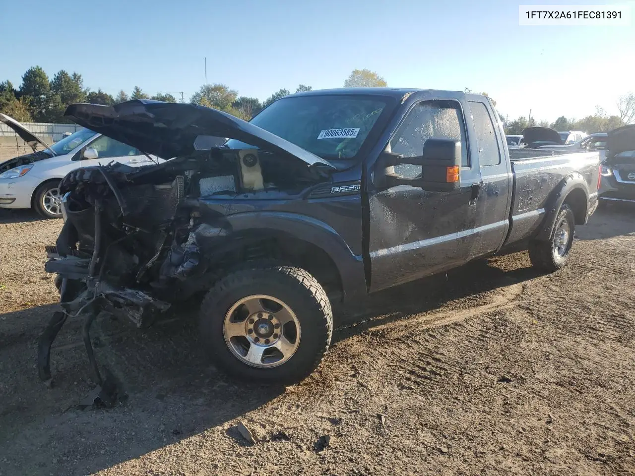 1FT7X2A61FEC81391 2015 Ford F250 Super Duty
