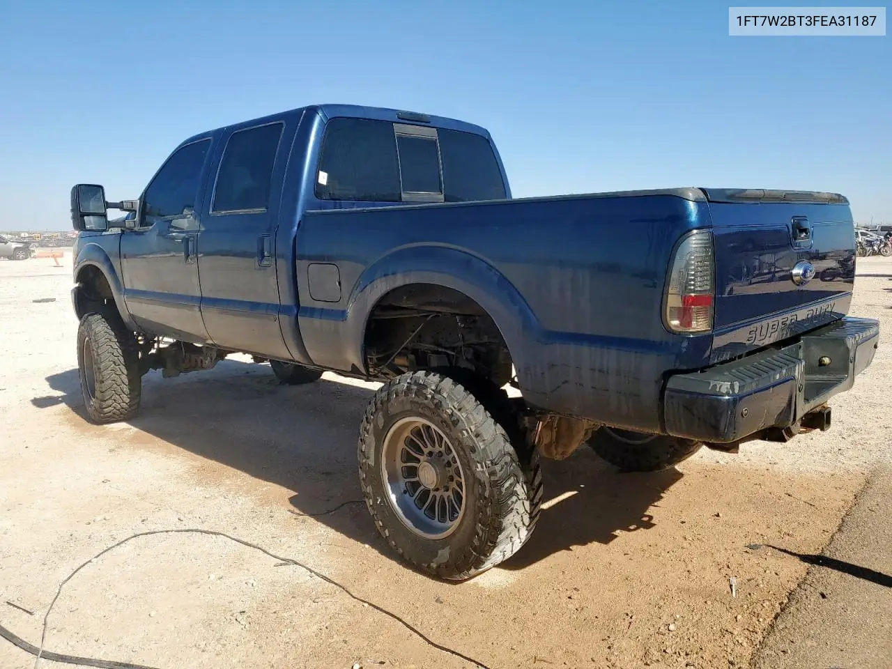 1FT7W2BT3FEA31187 2015 Ford F250 Super Duty