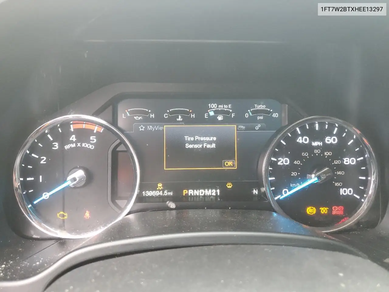 1FT7W2BTXHEE13297 2017 Ford Super Duty F-25